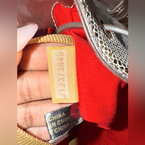 Dooney & Bourke Serena Python Drawstring Bag Limited Edition - Picture 4 of 15